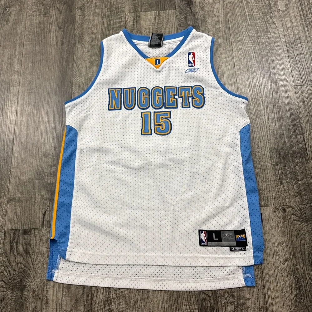 Reebok Denver Nuggets Carmelo Anthony NBA Jersey Basketball